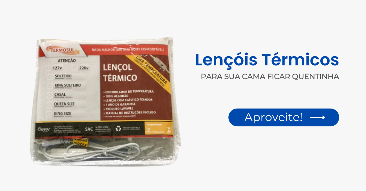 Lenol e Manta Trmica