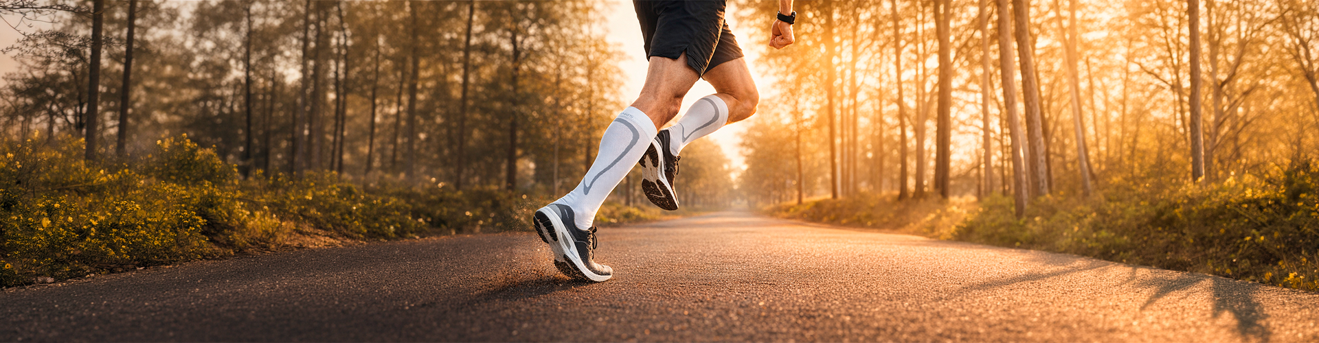 Meia 3/4 Performance Sigvaris 520 Longa 20-30 mmHg