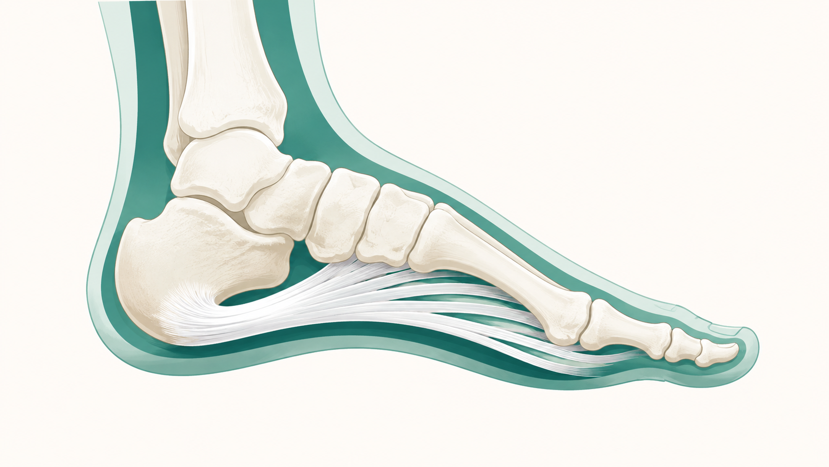 Anatomia da f�scia plantar
