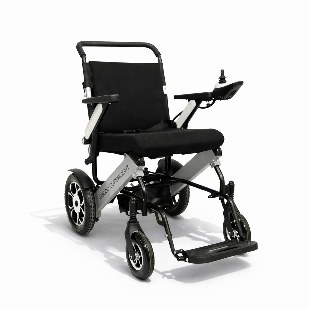 Cadeira de Rodas Motorizada D3000 Super Light Dellamed