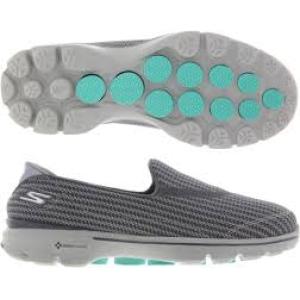 (F)Sapato Go Walk 3 Charcoal Skechers 13980 Xxf38 (F)Sapato Go Walk 3 Charcoal Skechers 13980 Xxf38