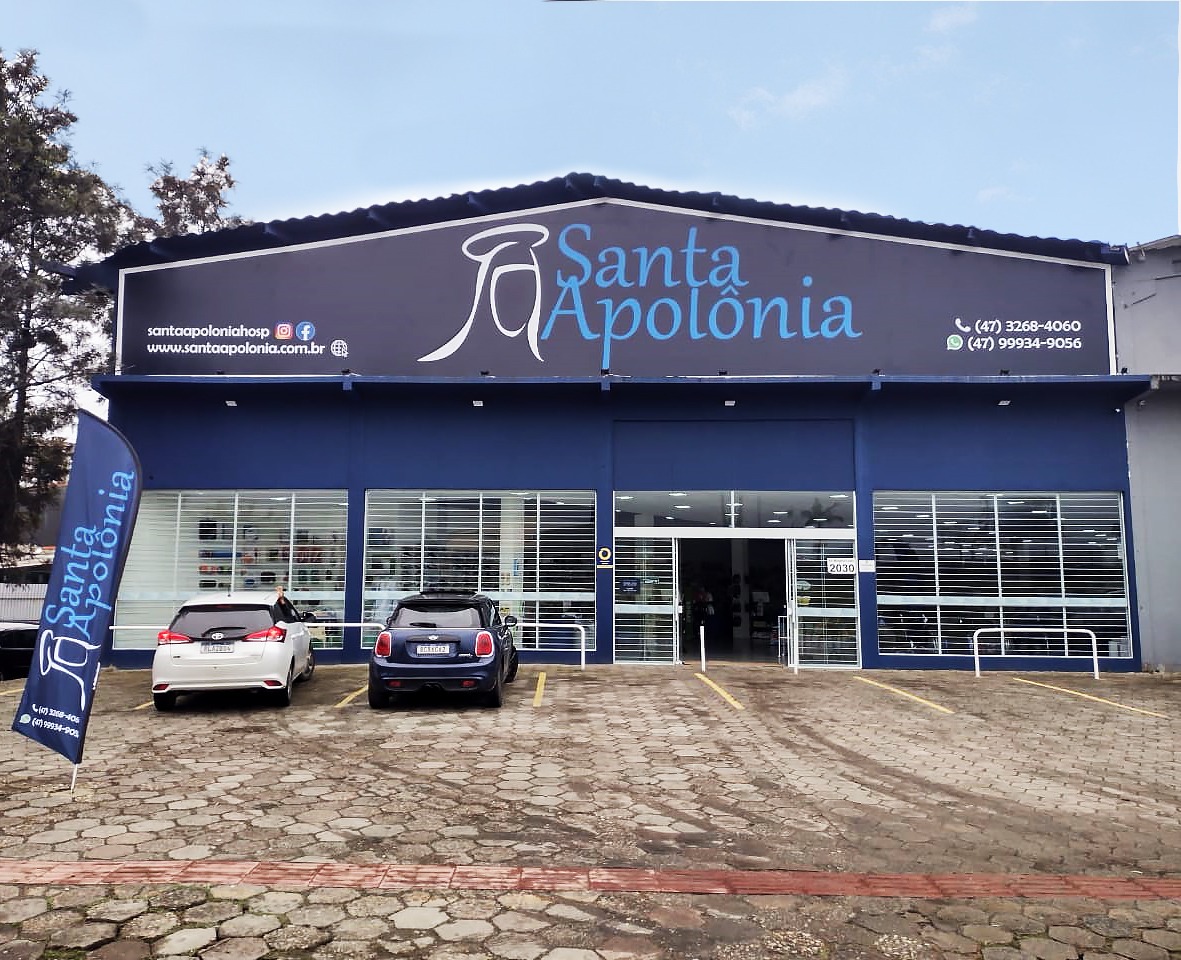 Fachada ilustrativa da Rede Santa Apolnia ? Balnerio Cambori, SC