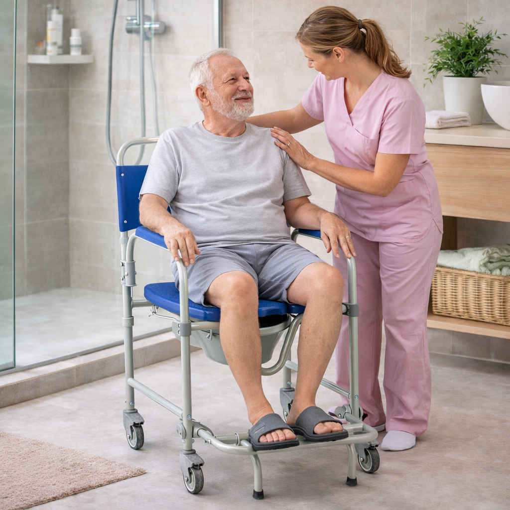 Uso sobre vaso sanit�rio