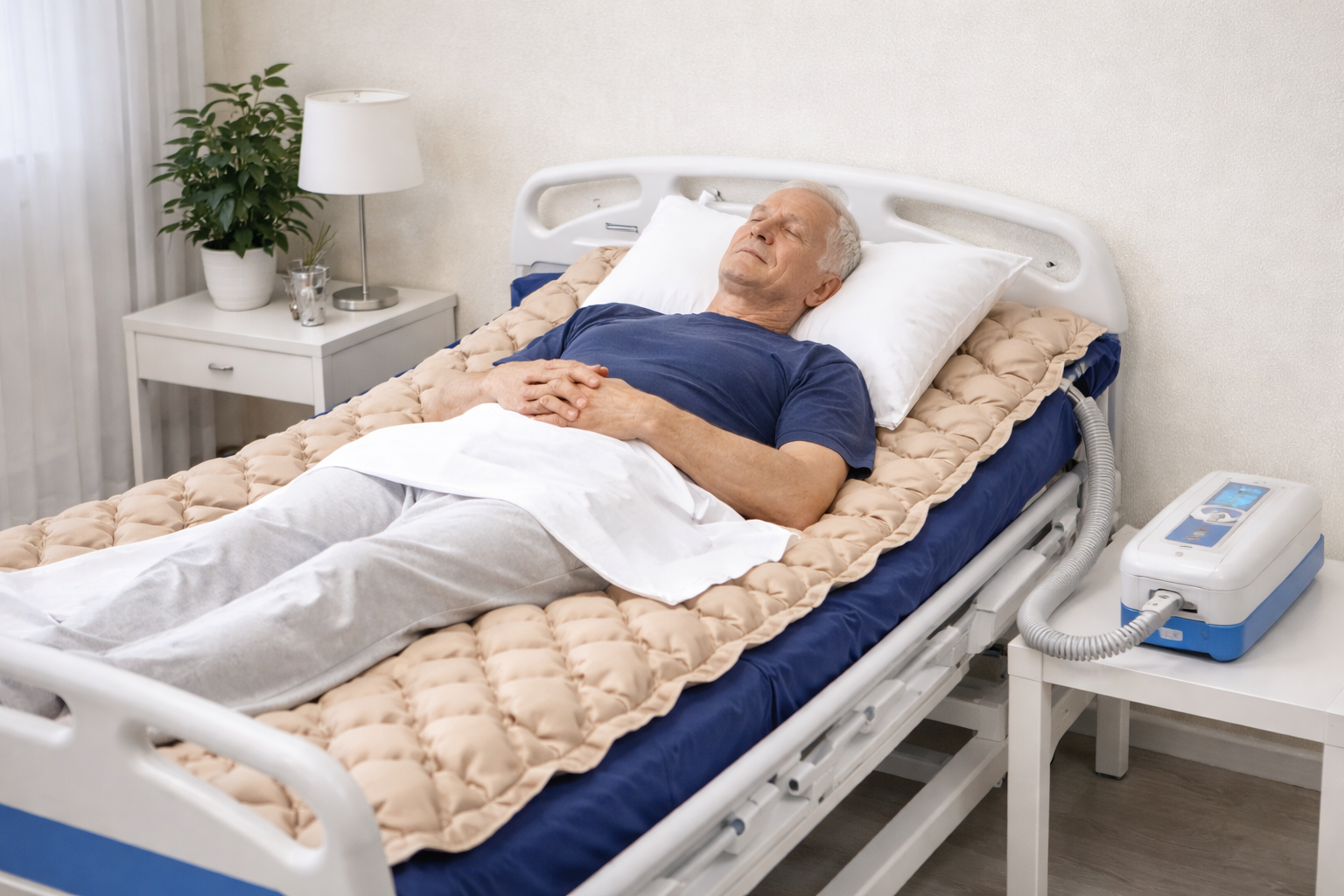 Colch�o pneum�tico para preven��o de escaras