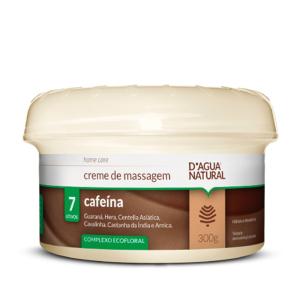 Creme Massagem Cafeina 7 Ativos 300g Dagua Natural Creme Massagem Cafeina 7 Ativos 300g Dagua Natural