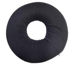 Almofada Redonda C/ Orificio Preta Latexsolutions Almofada Redonda C/ Orificio Preta Latexsolutions