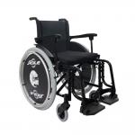 Cadeira De Rodas Agile Fat 50cm Preto Jaguaribe Cadeira De Rodas Agile Fat 50cm Preto Jaguaribe